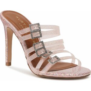 Nazouváky Kurt Geiger Pierra Vinyl Mule 9105153999 Pale Pink