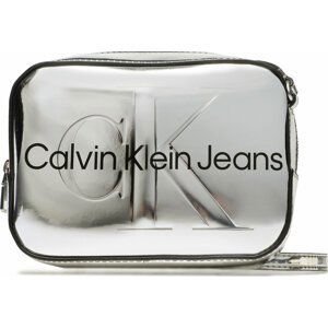 Kabelka Calvin Klein Jeans Sculped Camera Bag K60K610396 Stříbrná