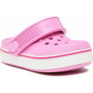 Nazouváky Crocs Crocs Crocband Clean Clog T 208479 Taffy Pink 6SW