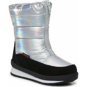 Sněhule CMP Kids Rae Snow Boots Wp 39Q4964 Silver U303