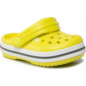 Nazouváky Crocs Crocband Clog T 207005-725 Citrus/Grey