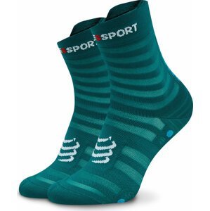 Klasické ponožky Unisex Compressport Pro Racing Socks V4.0 Ultralight Run High XU00050B Shaded/Hawaiian 118