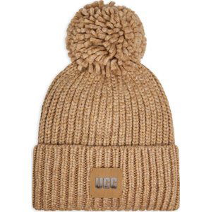 Čepice Ugg Chunky Rib Knit Beanie W Pom 20165 Cam