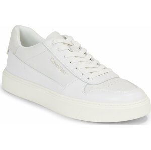 Sneakersy Calvin Klein Low Top Lace Up Bskt HM0HM01254 White Mix 0K5