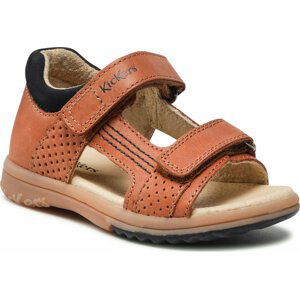 Sandály Kickers Plazabi 414746-10 S Camel 114