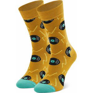 Klasické ponožky Unisex Happy Socks VIN01-2400 Žlutá