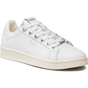 Sneakersy Pepe Jeans Milton Bass PLS31252 White 800