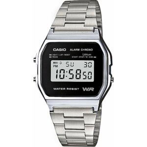 Hodinky Casio Vintage A158WEA-1EF Silver/Silver