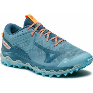 Boty Mizuno Wave Mujin 9 J1GJ2270 PBlue/BabyBlue/LOrange