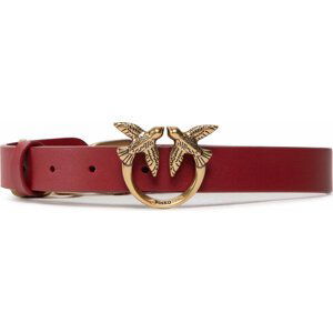 Dámský pásek Pinko Love Day Macro Chain H2 Belt AI 22-23 PLT01 1H212X Y5H7 Ruby Red R72Q