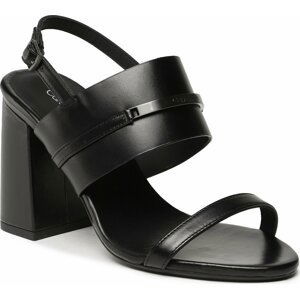 Sandály Calvin Klein Block Hl Sandal HW0HW01612 Ck Black BEH