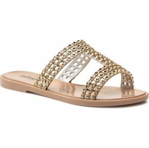 Nazouváky Melissa Glowing Slide Ad 33820 Beige/Gold AL828