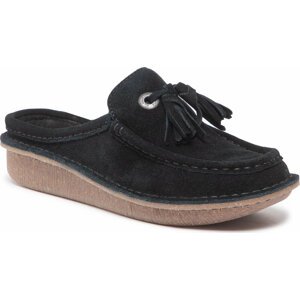 Nazouváky Clarks Funny Clog 261643854 Black Sde