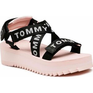 Sandály Tommy Jeans Fltfrm Eva Sndl EN0EN02119 Misty Pink TH2