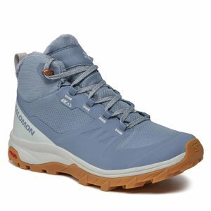 Trekingová obuv Salomon Outsnap Climasalomon™ Waterproof L47289900 Flint Stone/Pearl Blue/Gum3