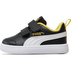 Boty Puma Courtflex V2 V Inf 371544 27 Puma Black/White/Pele Yellow