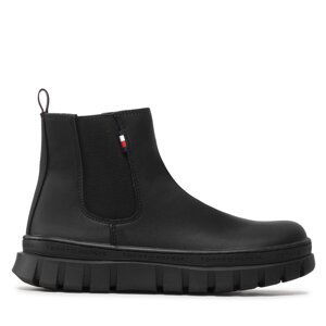 Kotníková obuv Tommy Hilfiger Chelsea Boot T3B5-32516-1355 S Black 999