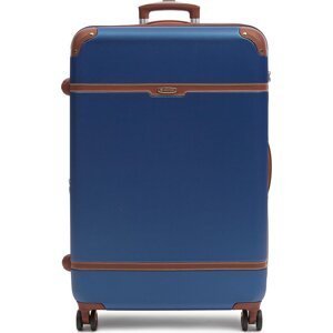 Velký tvrdý kufr Dielle 160 70 BL Modrá
