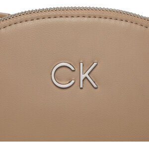 Kabelka Calvin Klein Re-Lock Seasonal Crossbody Sm K60K611445 Silver Mink PFA