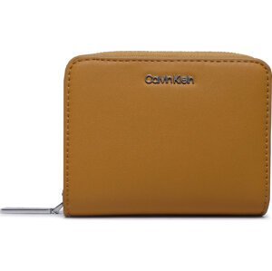 Malá dámská peněženka Calvin Klein Ck Must Z/A Wallet W/Flap Md K60K607432 KB7