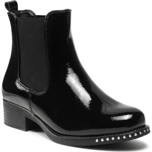 Kotníková obuv s elastickým prvkem Jenny Fairy LS4691-13 Black