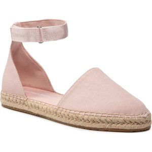 Espadrilky Calvin Klein Jeans Ankle Espadrilles YW0YW00578 Pale Conch Shell TFT