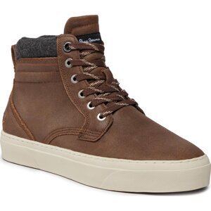 Sneakersy Pepe Jeans PMS30998 Dark Brown 898