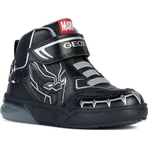 Sneakersy Geox MARVEL J Grayjay Boy J369YB 0FU50 C0039 M Black/Silver