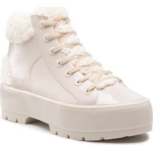 Polokozačky Melissa Melissa Fluffy Sneaker Ad 33318 Beige/White