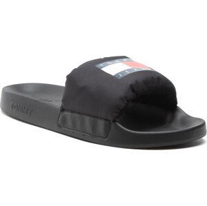 Nazouváky Tommy Jeans Padded Tommy Jeans Pool Slide EM0EM01041 Black BDS