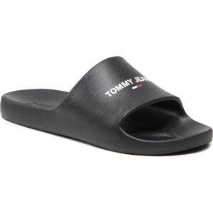 Nazouváky Tommy Jeans Essential Pool Slide EN0EN01817 Black BDS