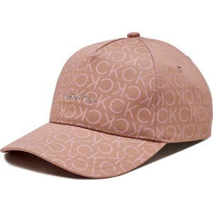 Kšiltovka Calvin Klein Monogram K60K611152 Růžová