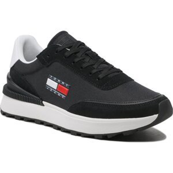 Sneakersy Tommy Jeans Techn. Runner EM0EM01109 Black BDS