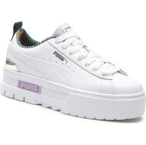 Sneakersy Puma Mayze Vacay Queen Jr 389666 02 Puma White/Vivid Violet