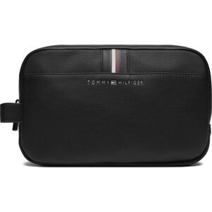 Kosmetický kufřík Tommy Hilfiger Th Corporate Washbag AM0AM11840 Černá