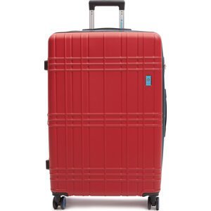 Velký tvrdý kufr Dielle 130 70 RO Červená