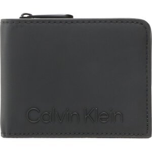 Velká pánská peněženka Calvin Klein Rubberized Bifold Half Z/A K50K509600 BAX