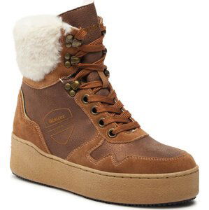 Sneakersy Blauer F3MADELINE09/SHM Cognac COG