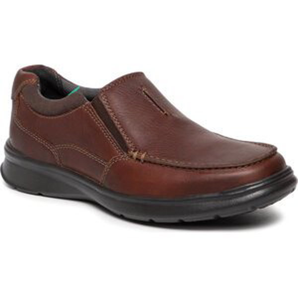 Polobotky Clarks Cotrell Free 261315667 Tobacco Leather