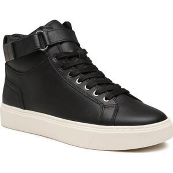 Sneakersy Calvin Klein High Top Lace Up W/Plaque HM0HM00973 BEH