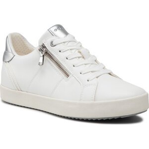 Sneakersy Geox D Blomiee C D166HC 0BCBN C0007 White/Silver