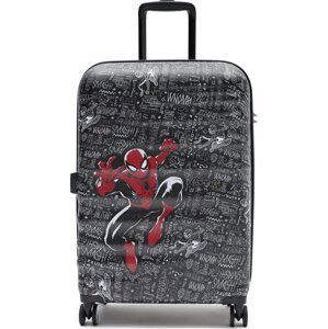 Malý tvrdý kufr American Tourister SPIDER-MAN Wavebreaker Disney 85671-A086-1CNU Spiderman Sketch