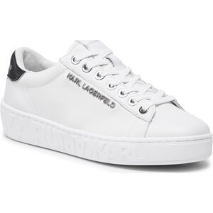 Sneakersy KARL LAGERFELD KL61020 White Lthr