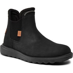 Kotníková obuv s elastickým prvkem Hey Dude Branson Boot M Craft Leather 40187-001 Black