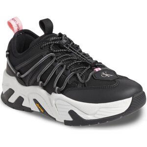 Sneakersy Calvin Klein Jeans Chunky Runner Vibram Alt Cl Wn YW0YW01213 Black/Cotton Candy 01C