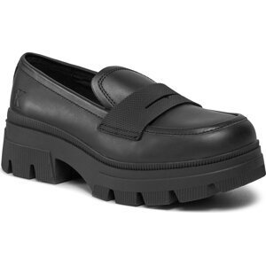 Loafersy Calvin Klein Jeans Chunky Combat Loafer Wn YW0YW01120 Triple Black 0GT
