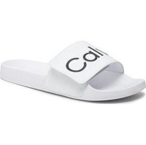 Nazouváky Calvin Klein Jeans Pool Slide Adj HM0HM00454 Bright White YAF