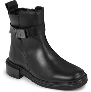 Kotníková obuv Calvin Klein Jodhpur Boot W/ Iconic Plaque HM0HM01206 Ck Black BEH