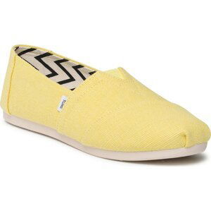 Polobotky Toms Alpargata 10019631 Sunny Yellow