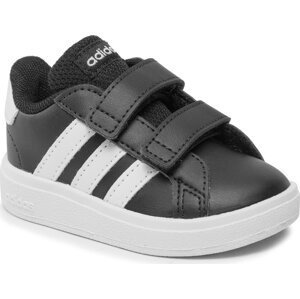 Boty adidas Grand Court Lifestyle Hook and Loop Shoes GW6523 Black